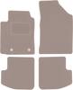Dywaniki welurowe w kolorze beżowym: Toyota Yaris I 3-drzwiowa (1999-2005)