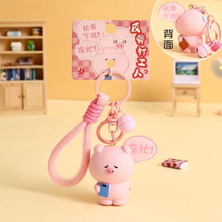 Modern Bear Keyring Lightweight and Ergonomic Bag Charm Creative Keychain for Creative Trendsetters and Collector