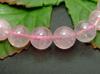 g3-2506A 10mm 5A Madagascar Deep Rose Quartz Bracelet, 18cm Inner Diameter, with Pouch, Natural Stone, Power Stone