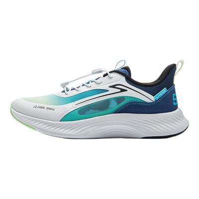 Li Ning Kids Sports Lifestyle Series Comfortable Shock Absorption Breathable Low-Top Casual Shoes Men Sneaker White Blue YKCV050-5