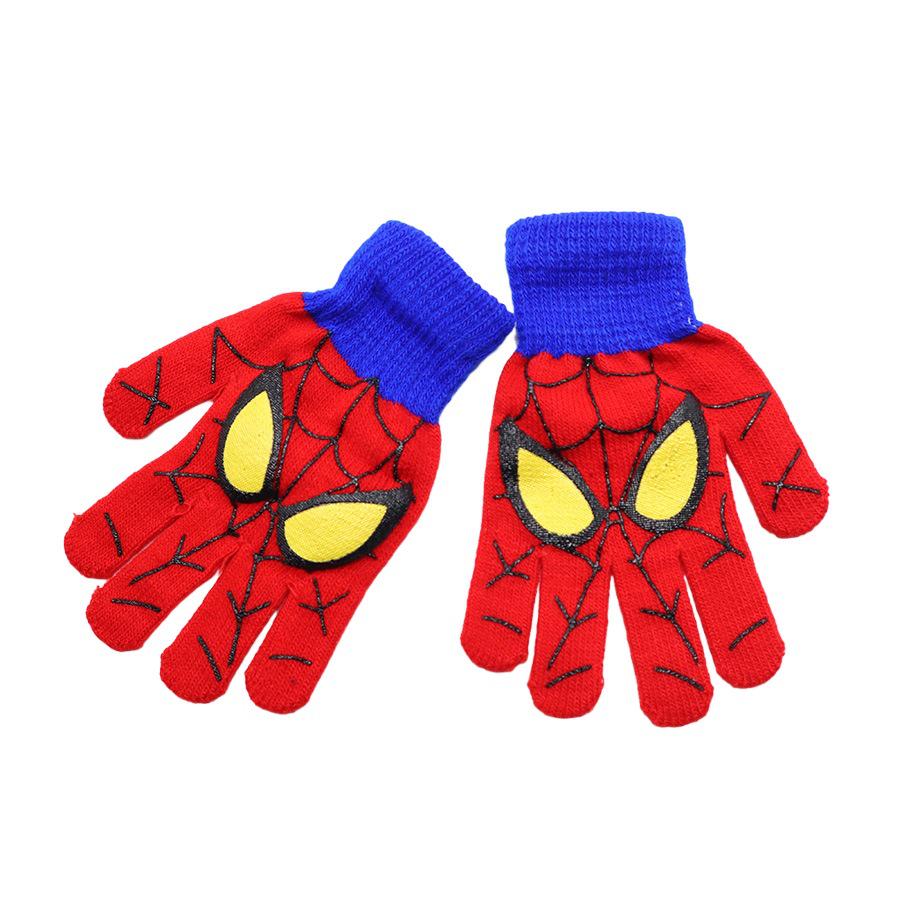 

Spider-Man Kids Knitted Hat and Gloves Set – Cozy Cartoon Marvel Winter Gear for Ages 6-12 One Size