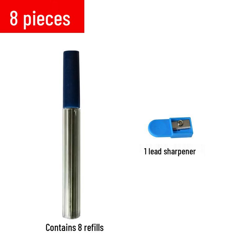 2.0mm Automatic Pencil Refills, 2B, Large Capacity, Continuous Writing, Boxed HB for Primary Students