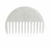 Acetate Hair Styling Combs Half-Round Grooming Comb  Salon Hair Styling Tool