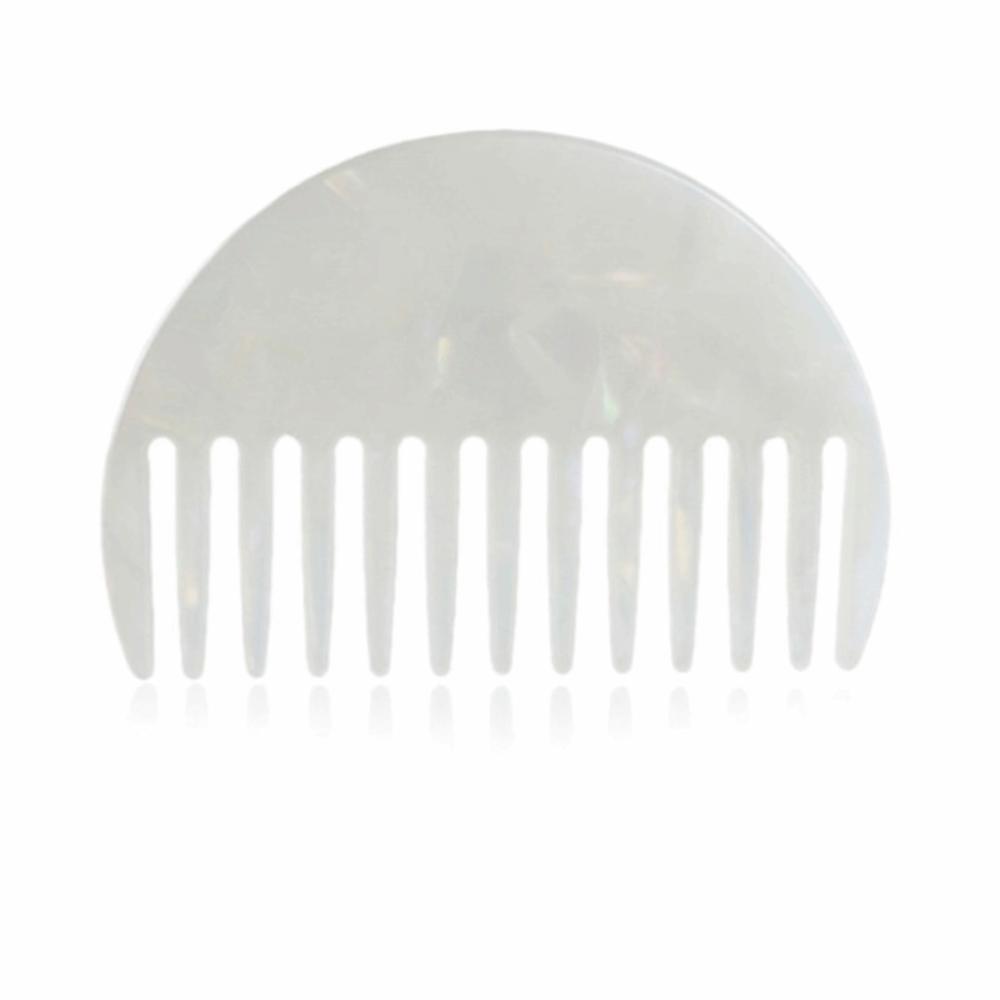 Acetate Hair Styling Combs Half-Round Grooming Comb Salon Hair Styling Tool