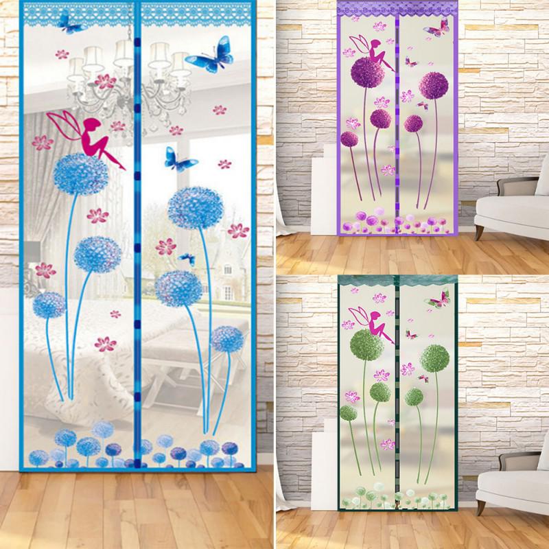 Prevent Mosquito Screen Encryption Magnet Mosquito Net Curtains Tulle Door Screen Magnetic Moustiquaire Porte 3 Colors