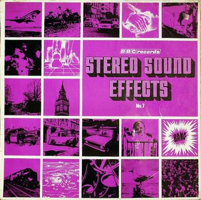 LP Record NO ARTIST  Stereo Sound Effects No. 7 RED113S BBC Records 1971 UK Music Others Used