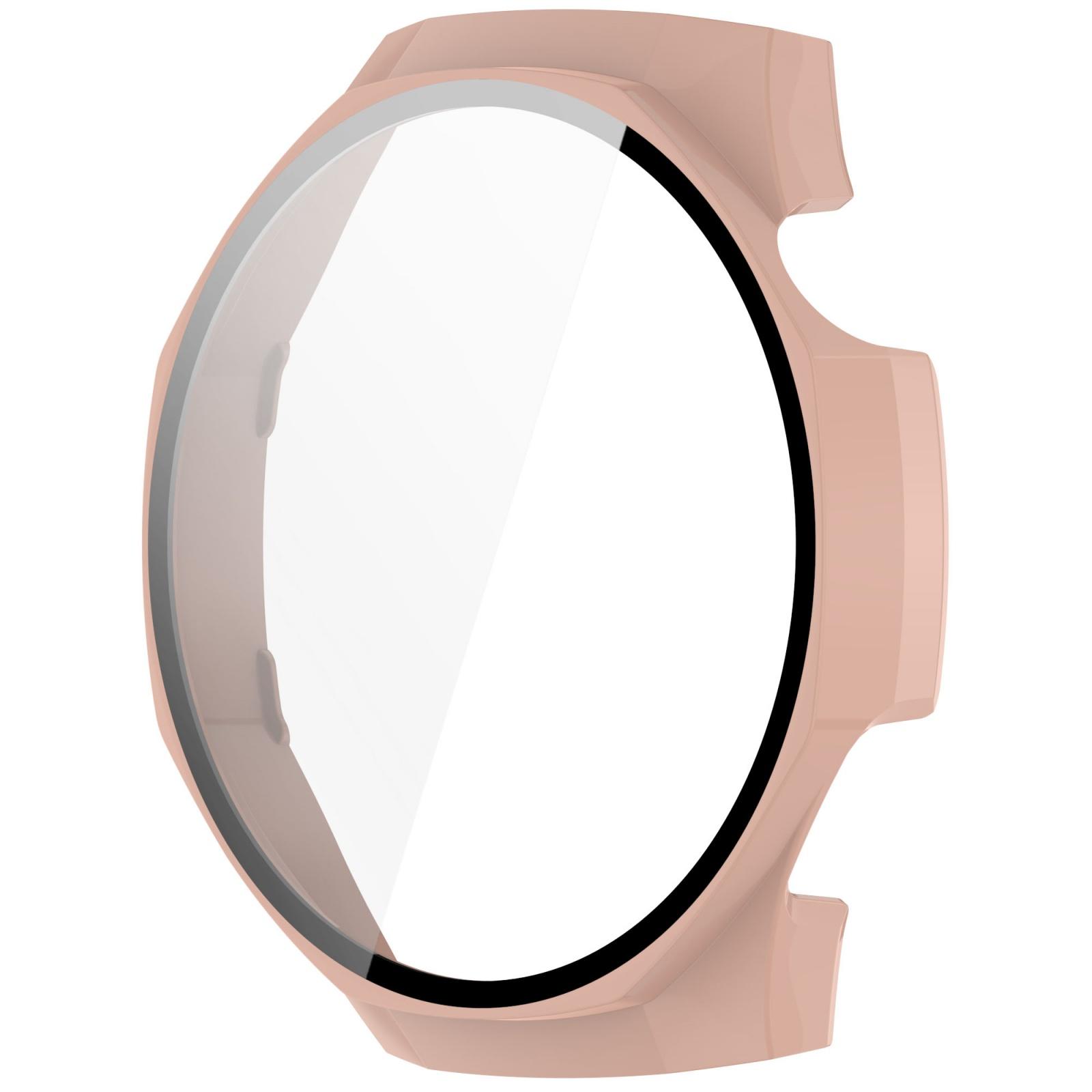 

Shockproof PC Case Protectors for Watch GT5 Professional 46mm Smartwatches Reliable Housing Protector Watch Cover розовый