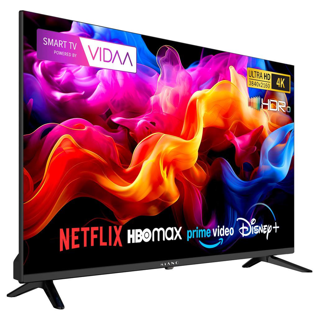Kiano Elegance 43" 4K UHD Bezrámový Smart TV VIDAA