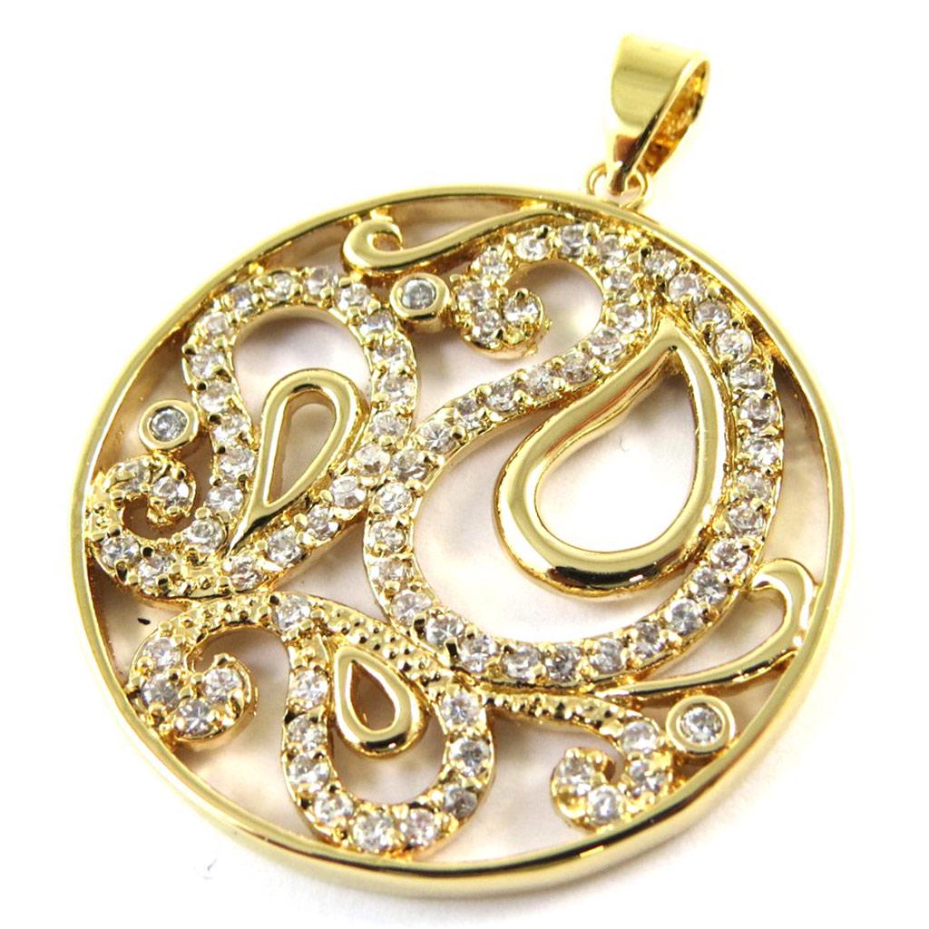 

Les Trésors De Lily [N9183] - Позолоченный кулон Кармен