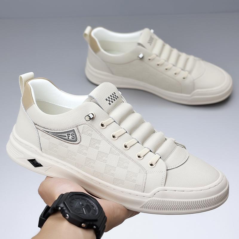 European and Korean Trendy Shoes Spring and Summer New Little White Shoes Fashion Versatile Loafers Trendy Men's Shoes Breathable Casual Driving Boar