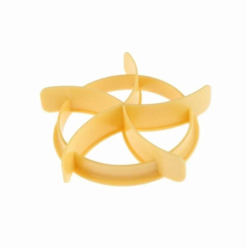 Plastic Pastry Cutter Dough Cookie Press Homemade Bread Rolls Molds Stamp Baking Tool