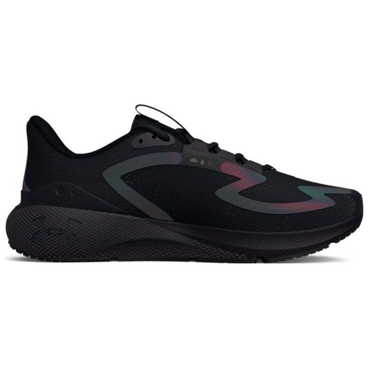 Under Armour HOVR Machina 3 Sports Dry Comfortable Fabric Mesh Low Top Carbon Rubber Foam Casual Running Shoes Men Sneaker Black 3025798-003
