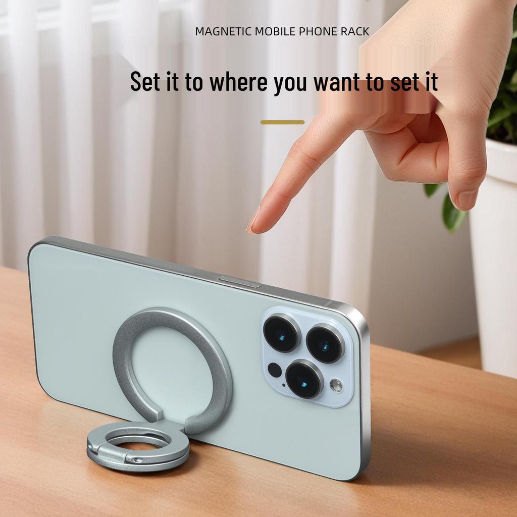 Multifunctional Double-Sided Foldable Magnetic Phone Stand 