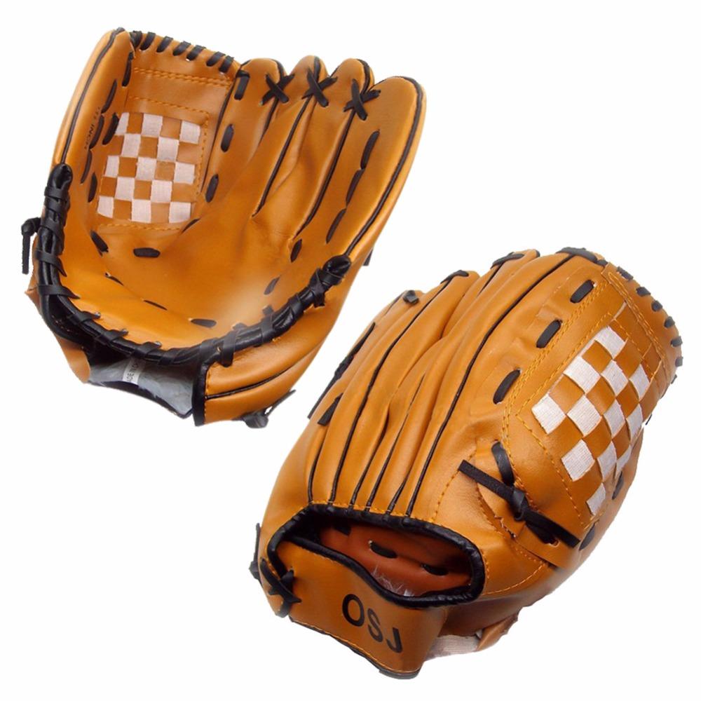 Guanto da Baseball Unisex da 11,5 Pollici Comodo Marrone Guanto da Lanciatore per Adulto (singolo)