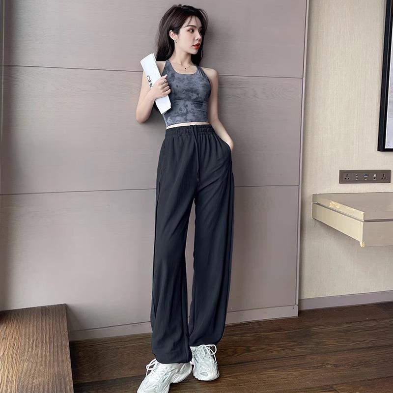 High-Waisted Loose-Fit Yoga Pants for Women - Spring/Autumn Activewear