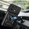Armor Case For Xiaomi Poco F6 X6 M6 Pro M5 F5 X5 GT C65 C40 4G 5G Cover Lens Protection With Ring Magnetic Holder Coque Fundas