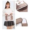 Cute PVC Hot Water Bottle Belt Soft Cartoon Waist Cover Belt Hand Warmer Wearable Warm Water Bag