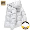 Jeanswest Men's Winter Hooded Padded Jacket
