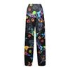 Women Fashion Christmas Print Casual Loose Pants Plus Size Loose Pants