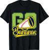 Funny Let's Go Bananas Shirt Graphic Tee Shirt