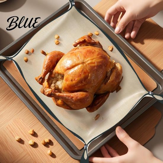 Food Grade Silicone Sheet Transformable Snap‑Up Baking Mat Multi‑Purpose Tray Heat‑Resistant Flexible for Pastry Dough Rolling Mat Oven