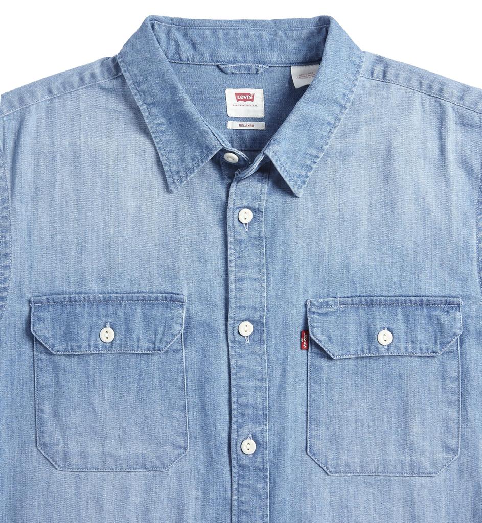 Levi's JACKSON WORKER Denim Worker Shirt Long Sleeve Men's 19573-0212 US S