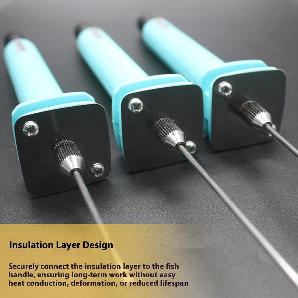 Electric Foam Cutting Pen With Precision Needle Tip Fast Heating For Styrofoam Plastic Rubber Crafting European Power Supply Included