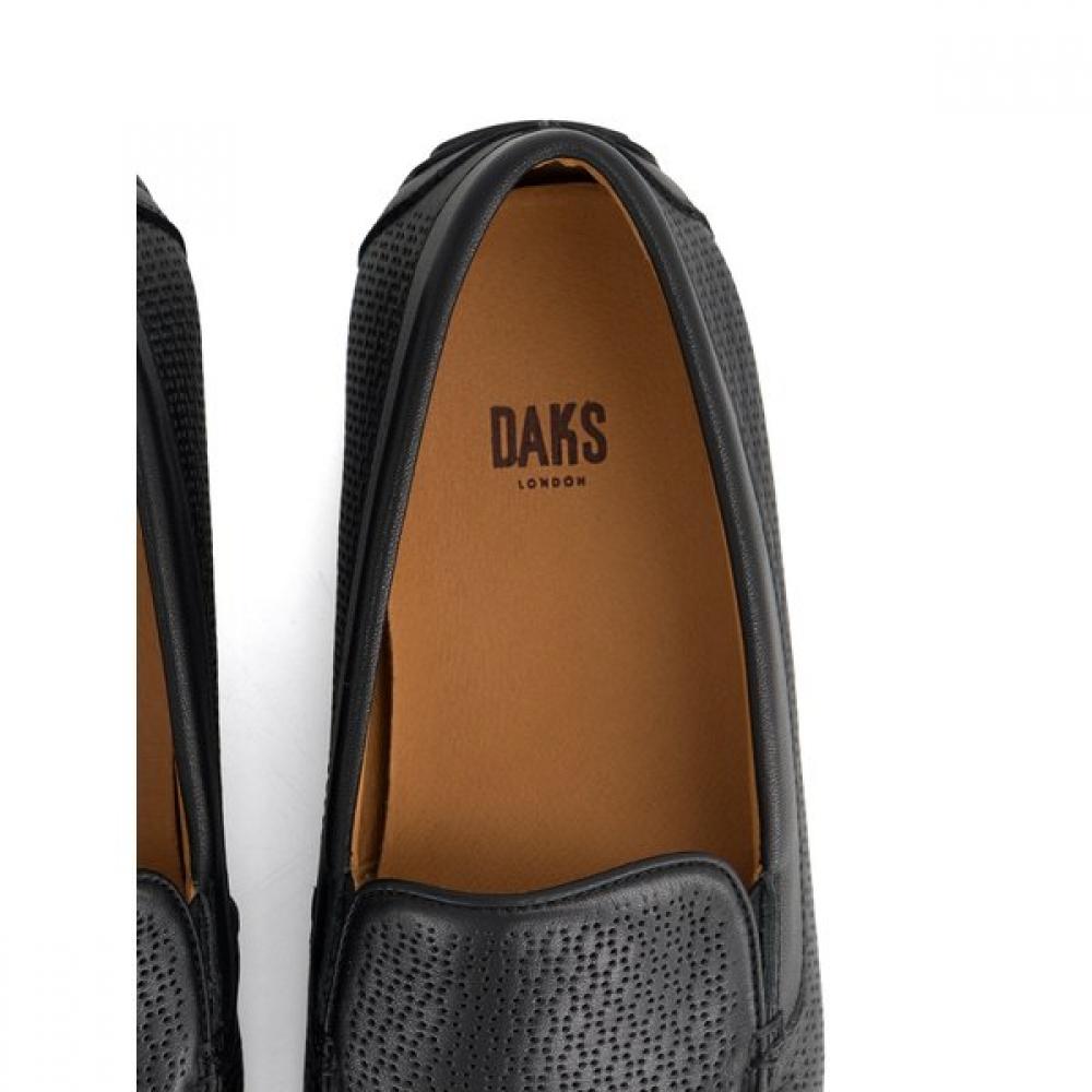 Daks Men S Comfort Driving loaferS Black Drr609ka10