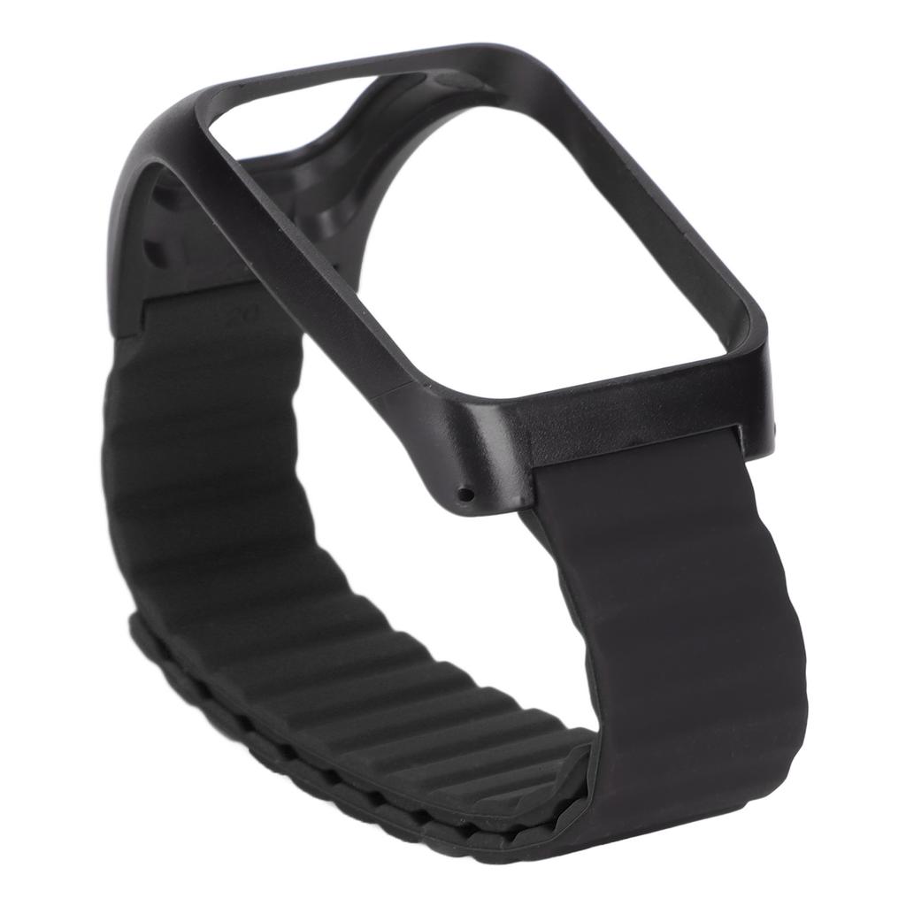 Silicone Magnetic Watch Band Watch Replacement Strap Adjustable Watch Wristband for TomTom Runner 2