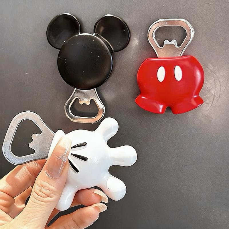 Anime Animation Fridge Magnet Bottle Opener - Strong Magnetic For Beer & Wine Cans Cool Household Bar Decoration & Accessory Gifts