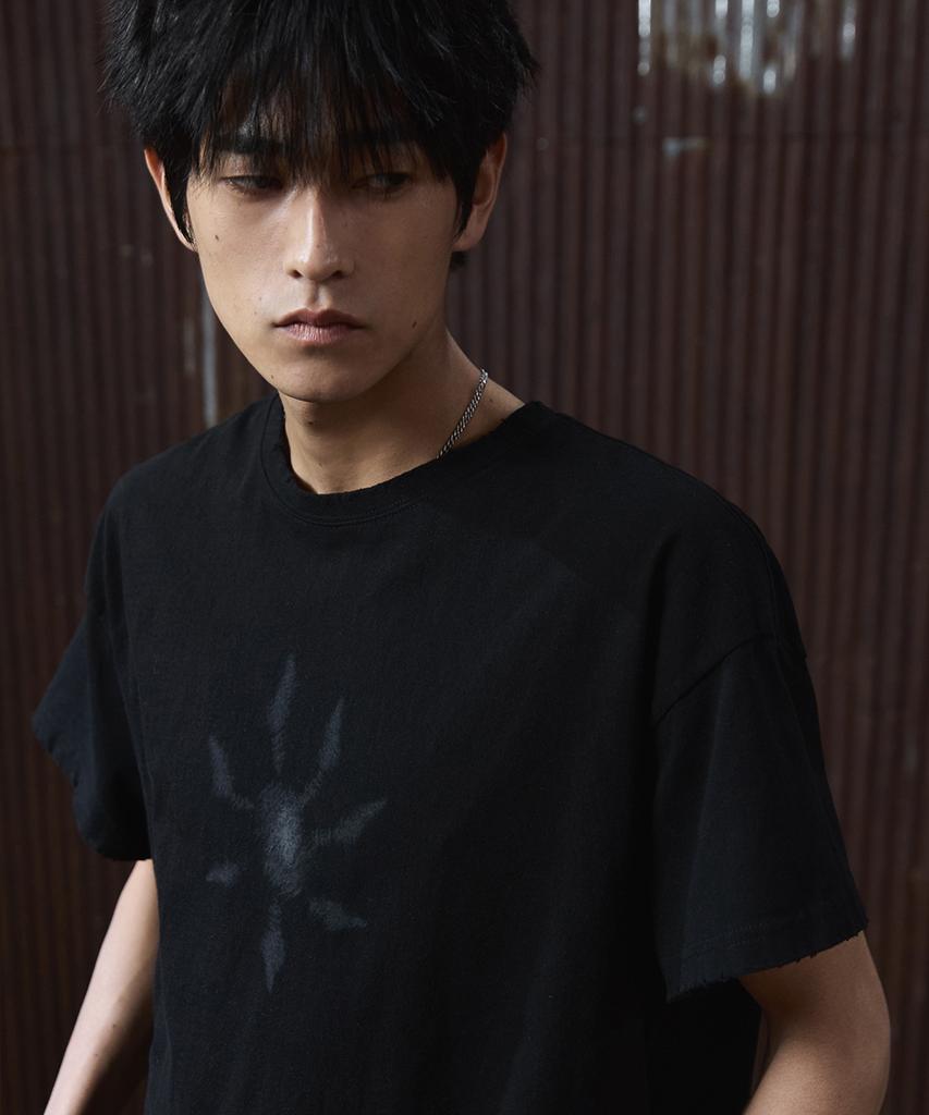HOOVES Ancient Fossil Crop Short Sleeve Tee [Black]
