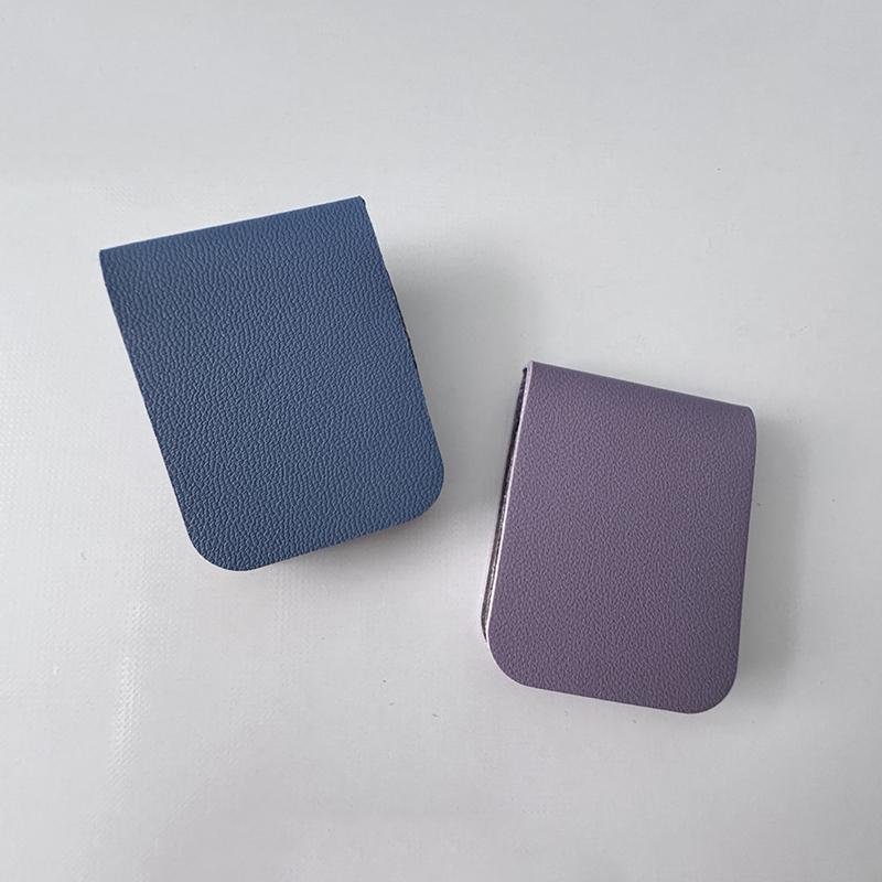 New Leather Magnetic Bookmark Rectangle Shape Diy Book Reading Tracker Elegant Diy Bookmark Book Reading