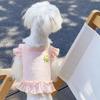 INS Style Dog Skirt Soft Pet Clothing Schnauzer Spring Dog Vest  Small Medium Dogs