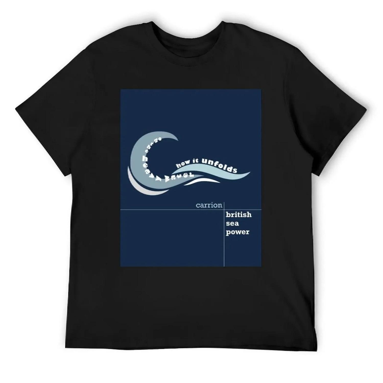 

British Sea Power - Carrion T-Shirt korean fashion Anime t-shirt shirts graphic tee men XXXXXL різнокольоровий