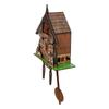 Cuckoo Clock Vintage Wall Clock Traditional Black Forest Clock Decorative Fun Design Durable MDF Materials Unique Home Decor