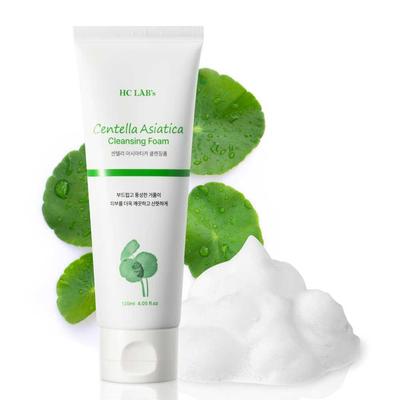 HC LAB'S Centella Asiatica Foaming Facial Cleanser CICA Hydrating Korean Cleanser Deep Pore Cleansing Foam Korean Skin Care