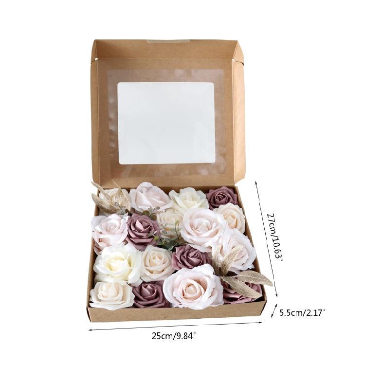 Elegante Blumenkästen Kreative Sträuße Handverpackt Halter für Liebhaber Freund