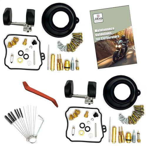 

Motorcycle Carburetor Repair Kit for Yamaha SRV250 Renaissa 1992-98 Mikuni BDS26, Includes Needle Jet and Vacuum Diaphragm (2 набора) [JiExp]