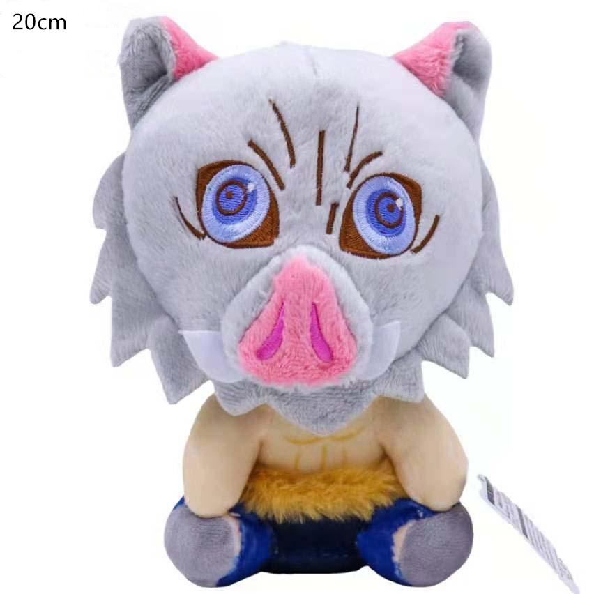 Non-Toxic Original 20Cm Demon Slayer'S Blade Plush Toy Kimetsu No Yaiba Kamado Tanjirou Tomioka Giyuu Agatsuma Zenitsu Douma Sabito Plush