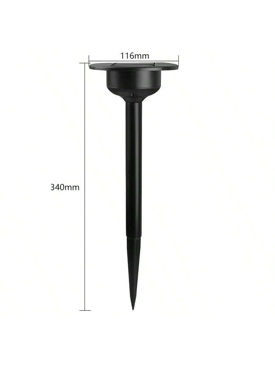 

Acrylic Plug-in Solar Light - Auto Charge Simulated Exterior Light for Garden