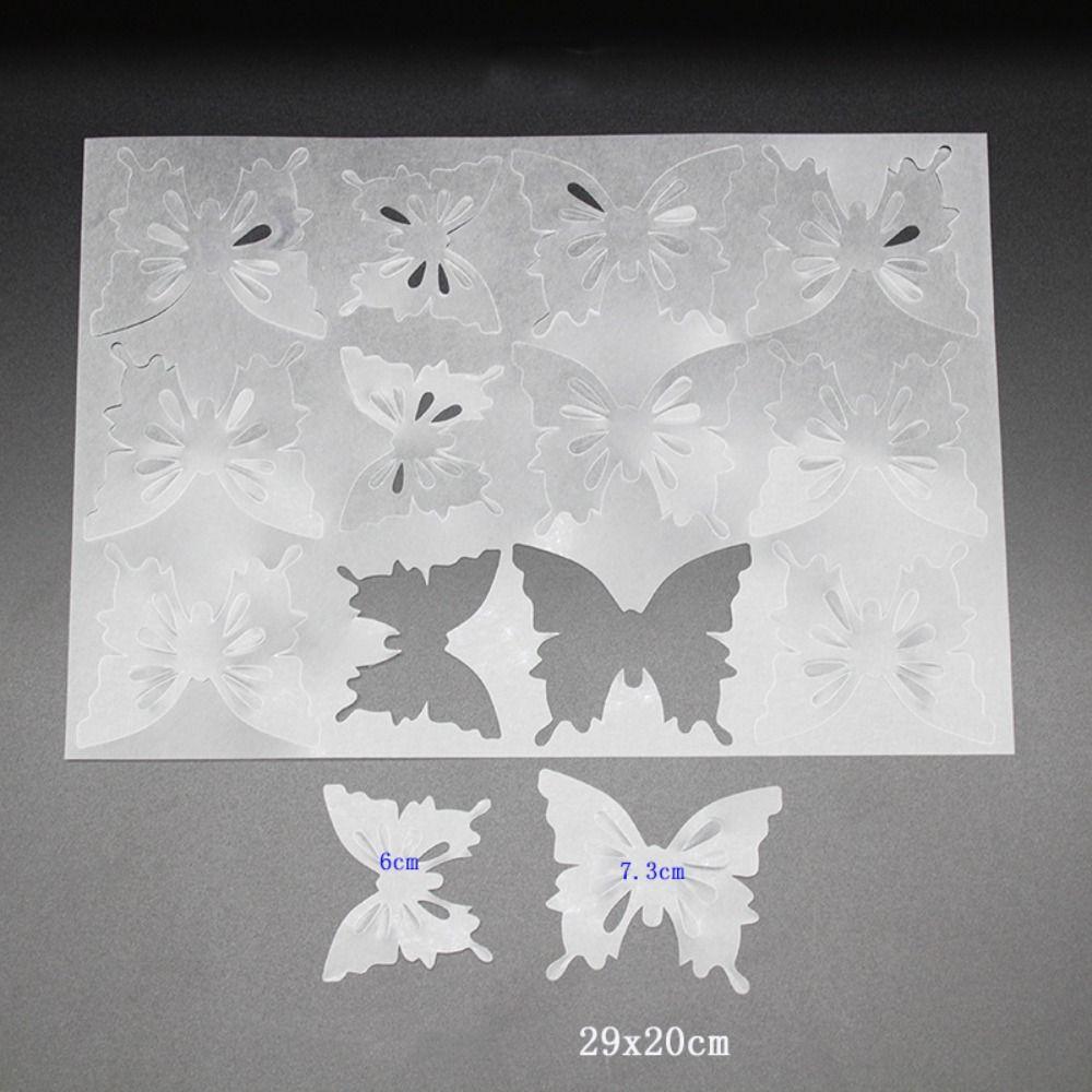 2 Vel Bloemenpatroon Krimpplastic Papier Shrinky Kunstpapier Accessoireset DIY Sieraden