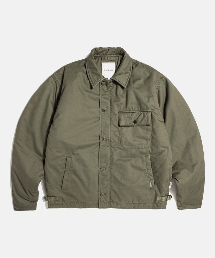 Espionage Insulated A-2 Deck Jacket Olive