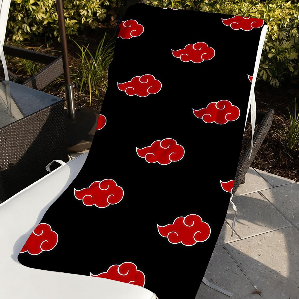N-Naruto-S A-AkatsukiS Towel Sports Quick Dry Travel Camping Gear Sandproof Soft Light Large Beach Towel