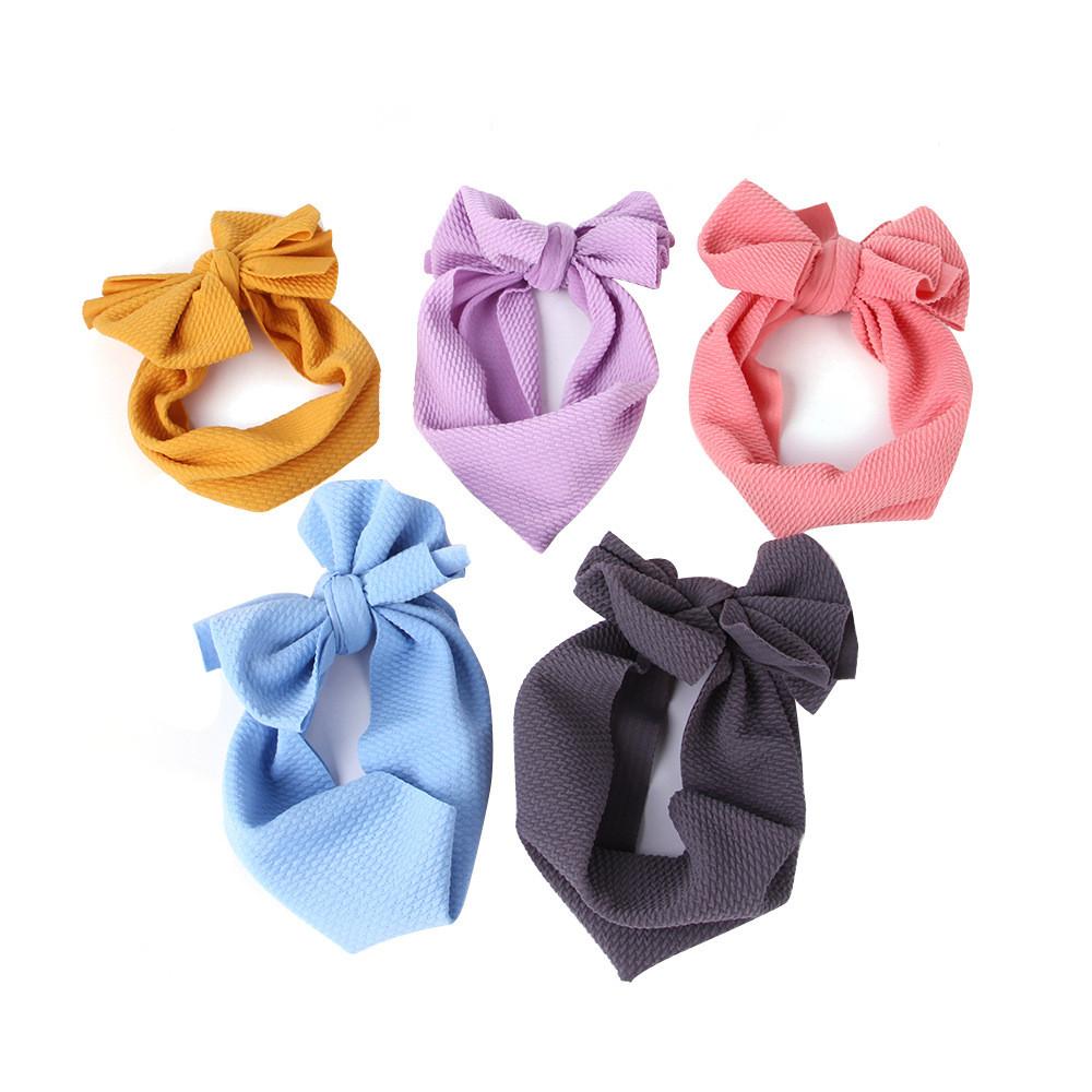 Adorable Blue Purple Pink Grey And Yellow Pet Headwear For Bulldogs With Fun Bow Tie Design