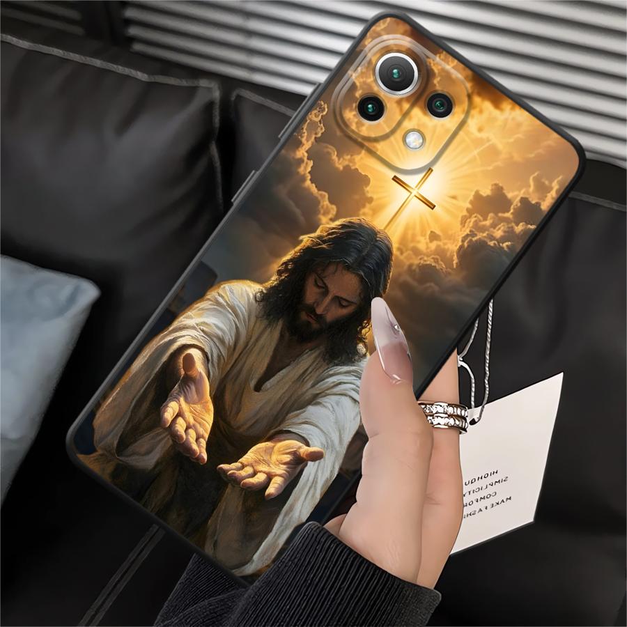 

Creative Jesus Art Funda Phone Cover Case for Xiaomi Mi 14 12T Pro 12 11T 11 12X 10T 13 Lite Xiaomi 12T Pro