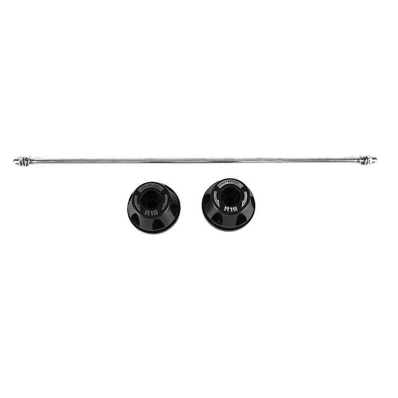 BMW R18 Front Axle Crash Bars & Wheel Protective Pads.