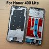 For Huawei Honor 400 Lite 5G Middle Frame Front Bezel Housing Lcd Supporting Holder Rear Plate Chassis Replacement