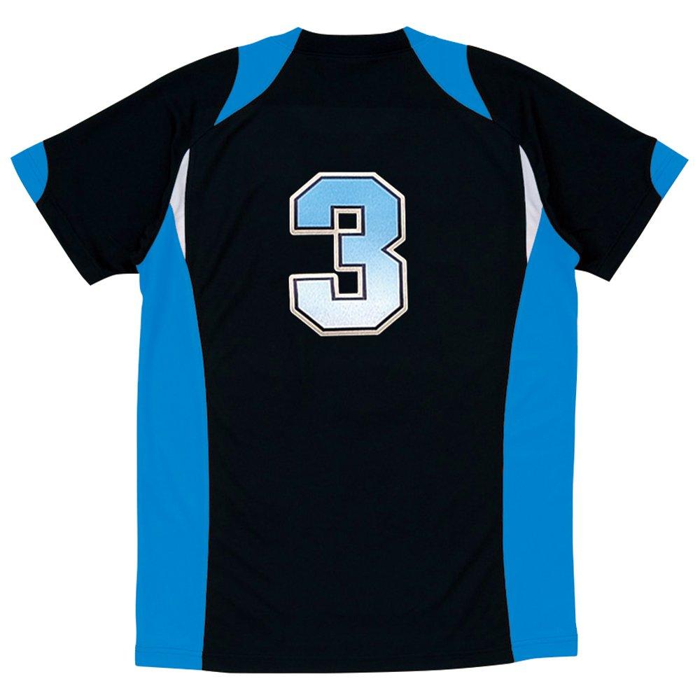 Mizuno Volleyball Shirt 59HV324 Black/Turquoise, Size M