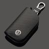 2025 Hot Leather Car Key Cover Holder Keychain Case For Volkswagen Sharan Golf Passat Jetta Touareg Tiguan Polo Scirocco MK5 Acc