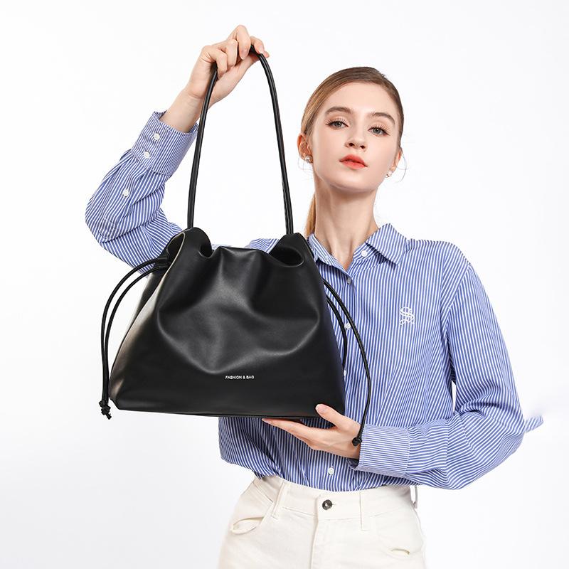 Håndveske med snøring Mote Allsidig Skulderveske